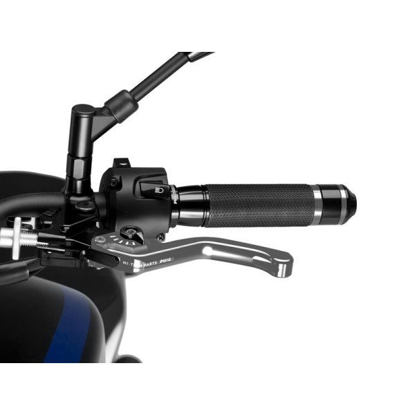 Puig Short V3 Clutch (Silver Lever With Blue Selector) Black